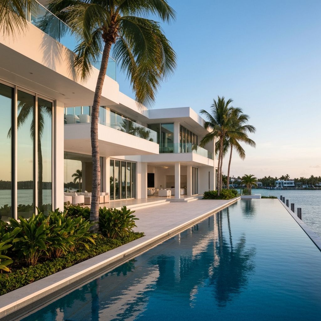 Luxury South Florida waterfront home managed by Real Property Management